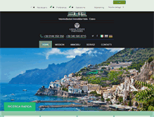 Tablet Screenshot of immobilmonti.com