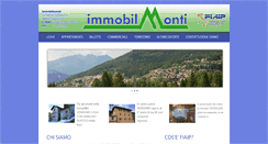 Desktop Screenshot of immobilmonti.it