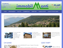 Tablet Screenshot of immobilmonti.it